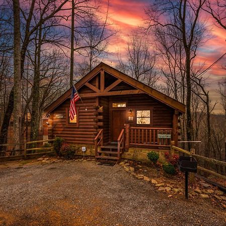 Log Cabin, Hot Tub, Fireplace, Pool Table & Views! 세비어빌 외부 사진